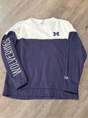 Michigan Women’s Fleece Crewneck Sweater